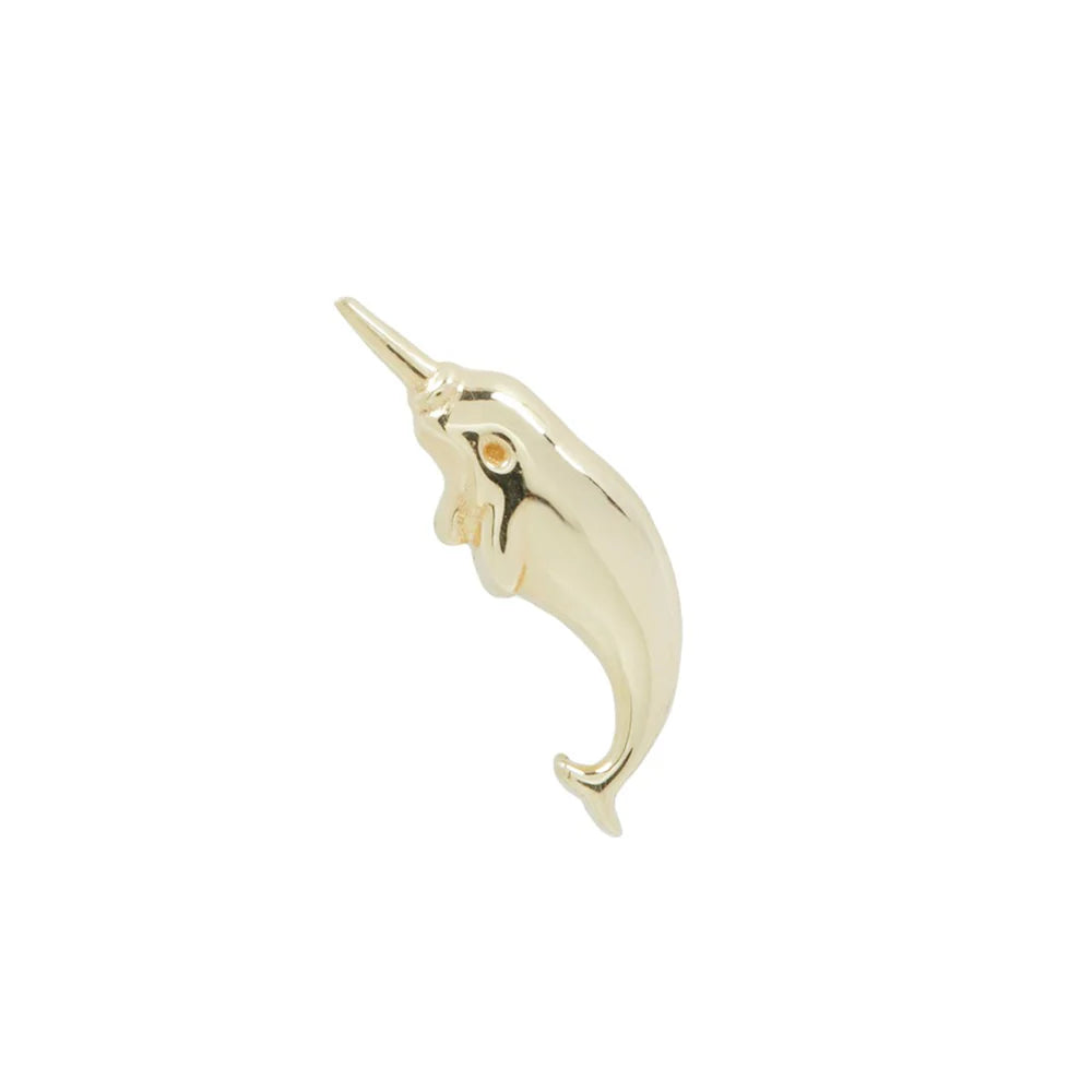 NARWHAL "UNICORN OF THE SEA" - THREADLESS END *PRE-ORDER* Buddha Jewelry