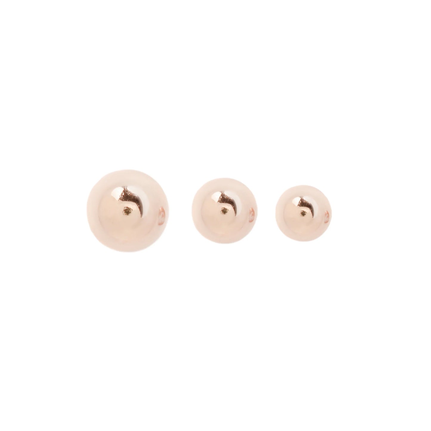 BEAD SOLID GOLD - THREADLESS END *PRE-ORDER* Buddha Jewelry