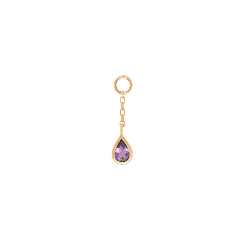 CONCORDE + AMETHYST + CHAIN - CHARM *PRE-ORDER* Buddha Jewelry