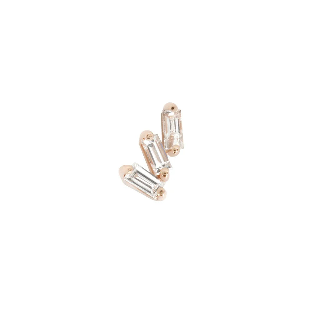 STAXX + WHITE TOPAZ - THREADLESS END *PRE-ORDER* Buddha Jewelry