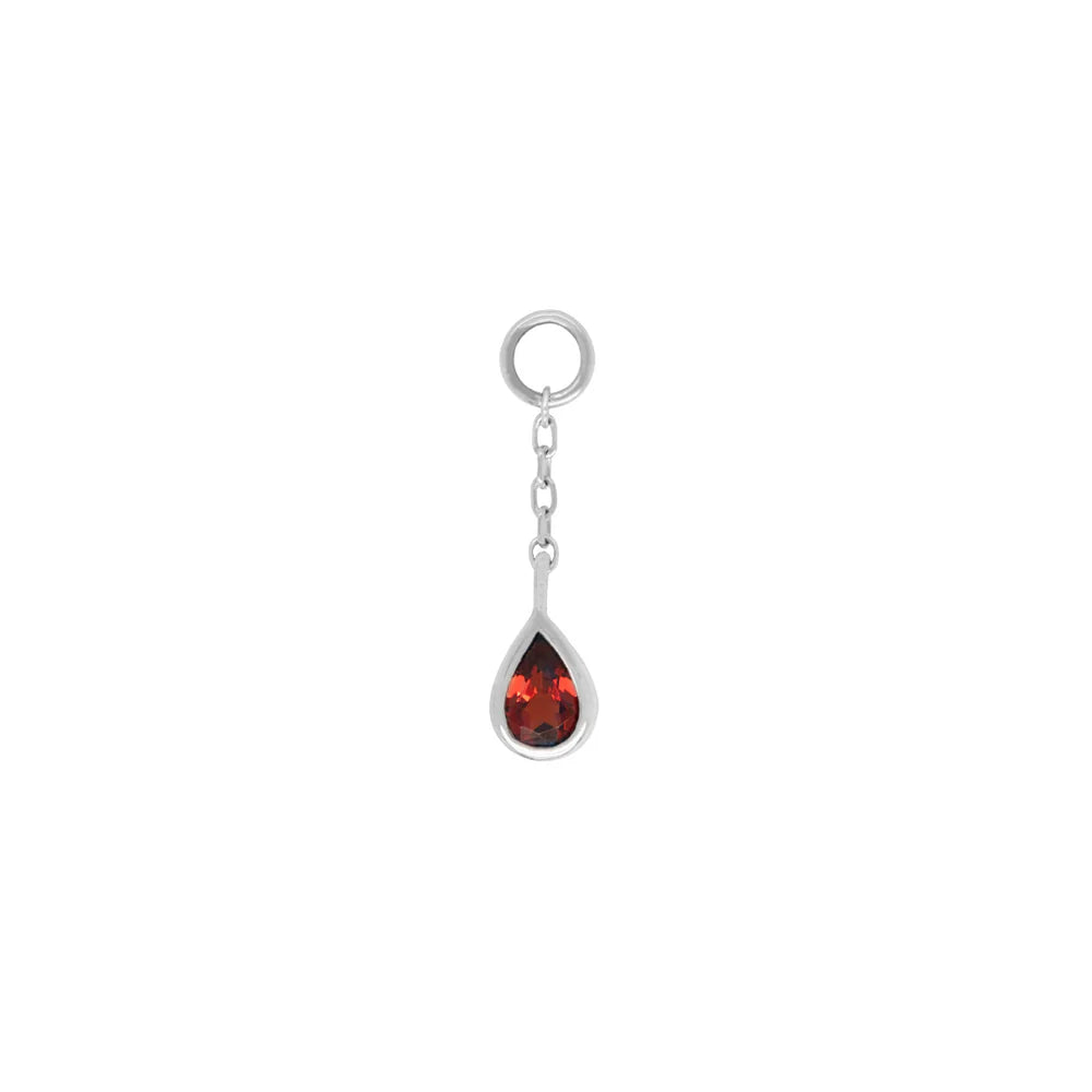 CONCORDE + GARNET + CHAIN - CHARM *PRE-ORDER* Buddha Jewelry