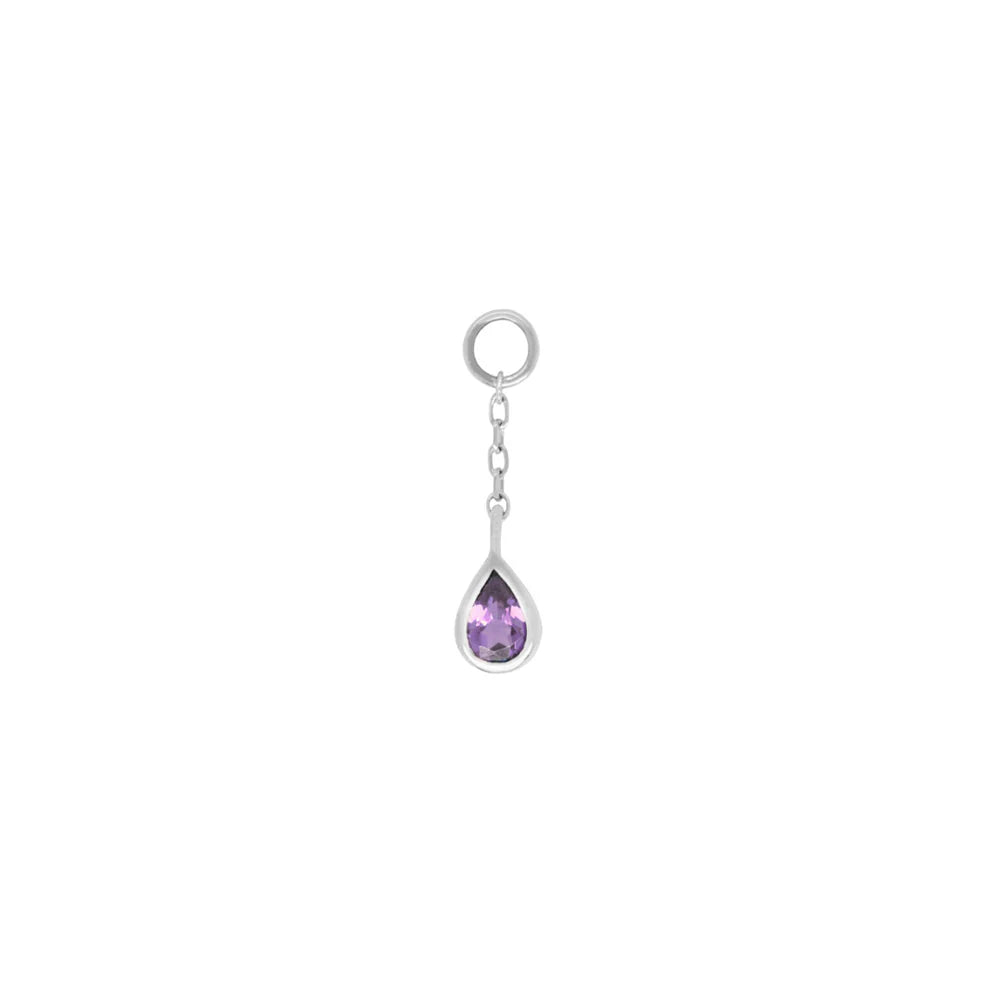 CONCORDE + AMETHYST + CHAIN - CHARM *PRE-ORDER* Buddha Jewelry