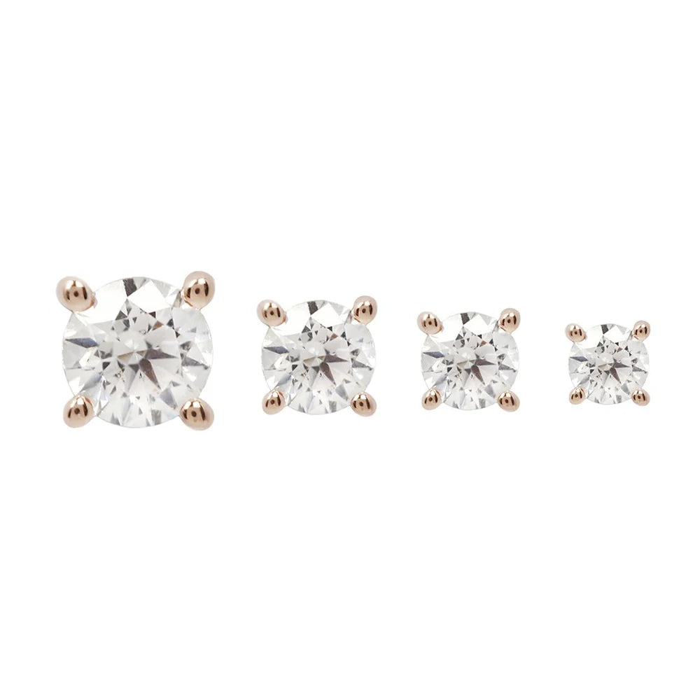 SWAROVSKI CRYSTAL PRONG - THREADLESS END *PRE-ORDER* Buddha Jewelry