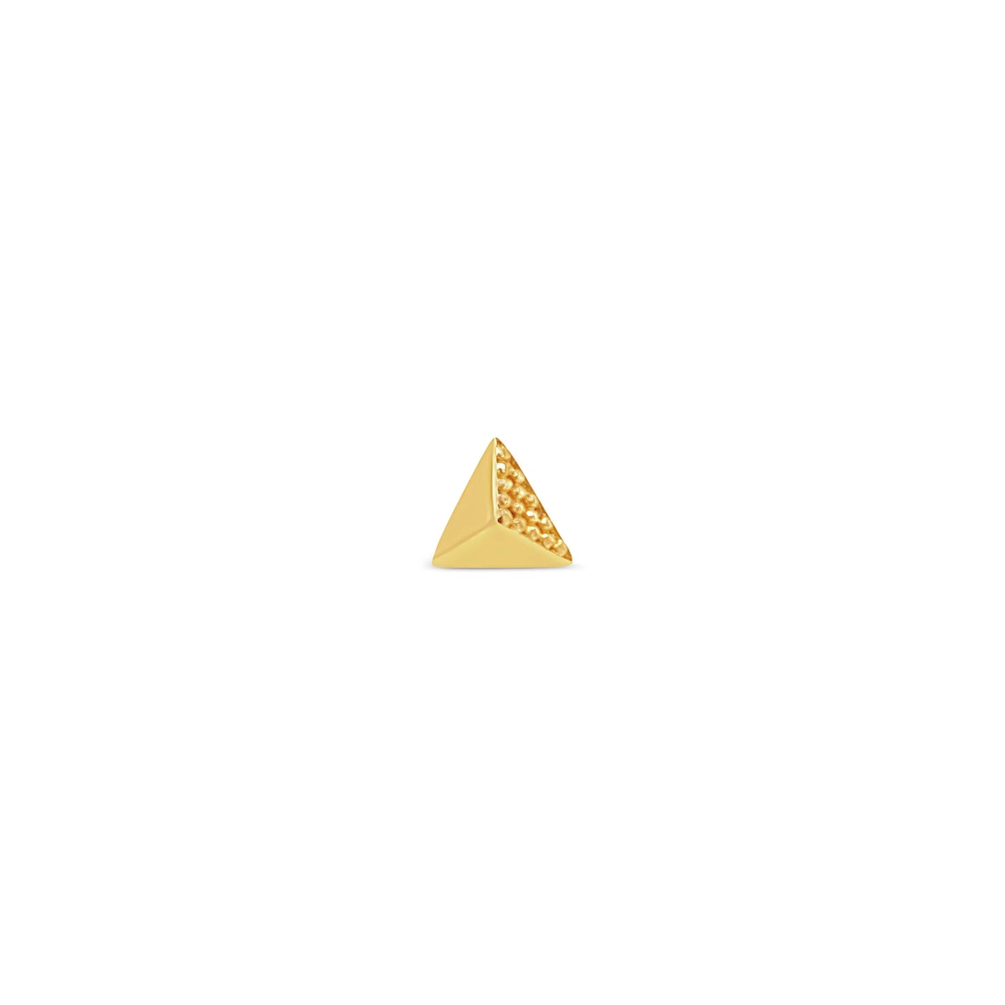 CBGB TEXTURE TRIANGLE - THREADLESS END *PRE-ORDER* Buddha Jewelry