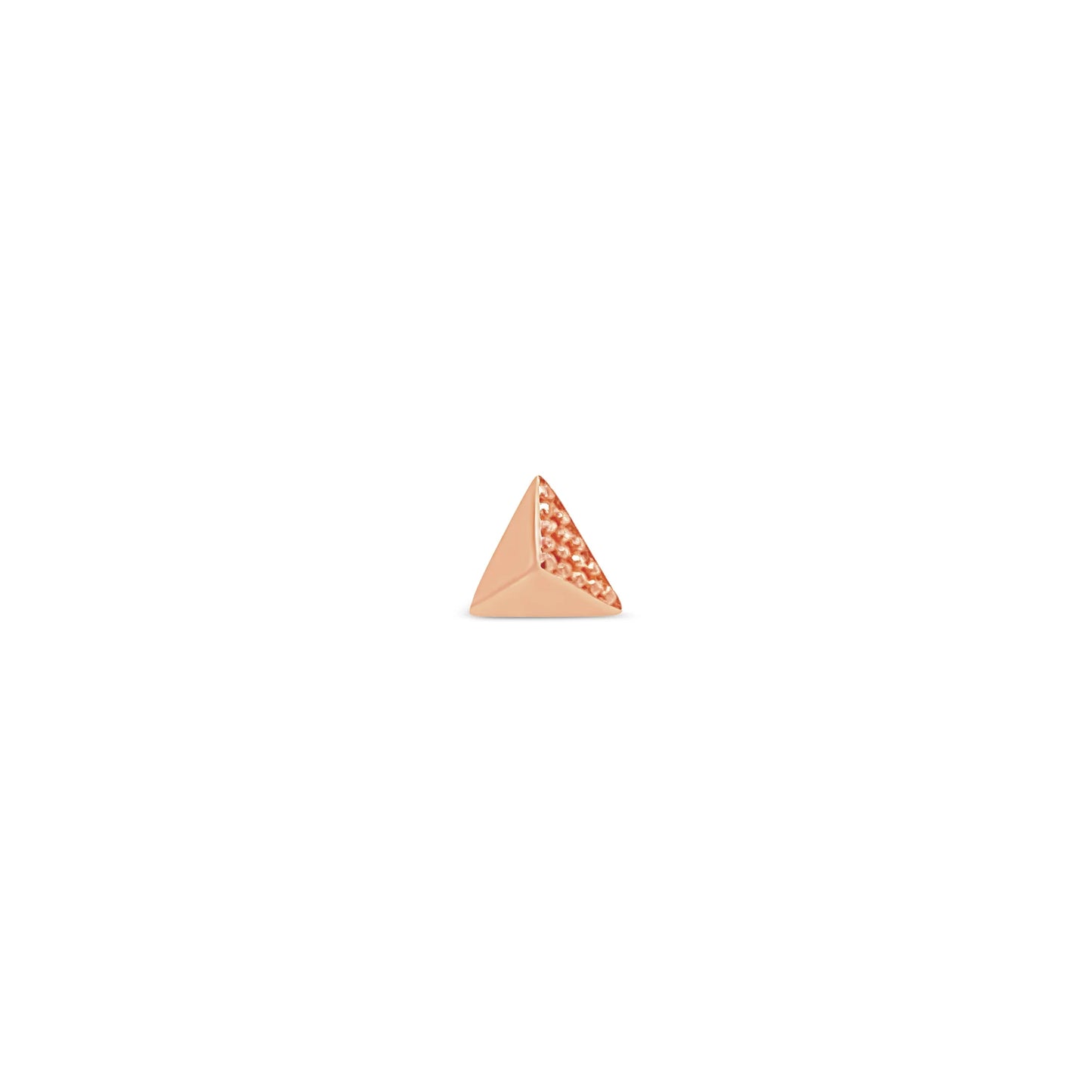 CBGB TEXTURE TRIANGLE - THREADLESS END *PRE-ORDER* Buddha Jewelry