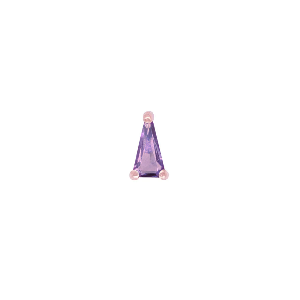 SEEK + AMETHYST - THREADLESS END *PRE-ORDER* Buddha Jewelry