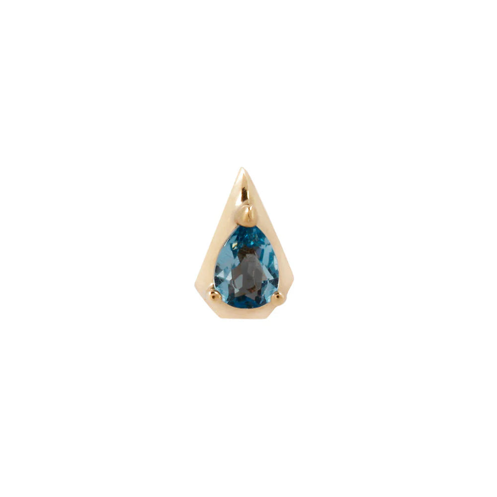 ALAIA + LONDON BLUE TOPAZ - THREADLESS END *PRE-ORDER* Buddha Jewelry