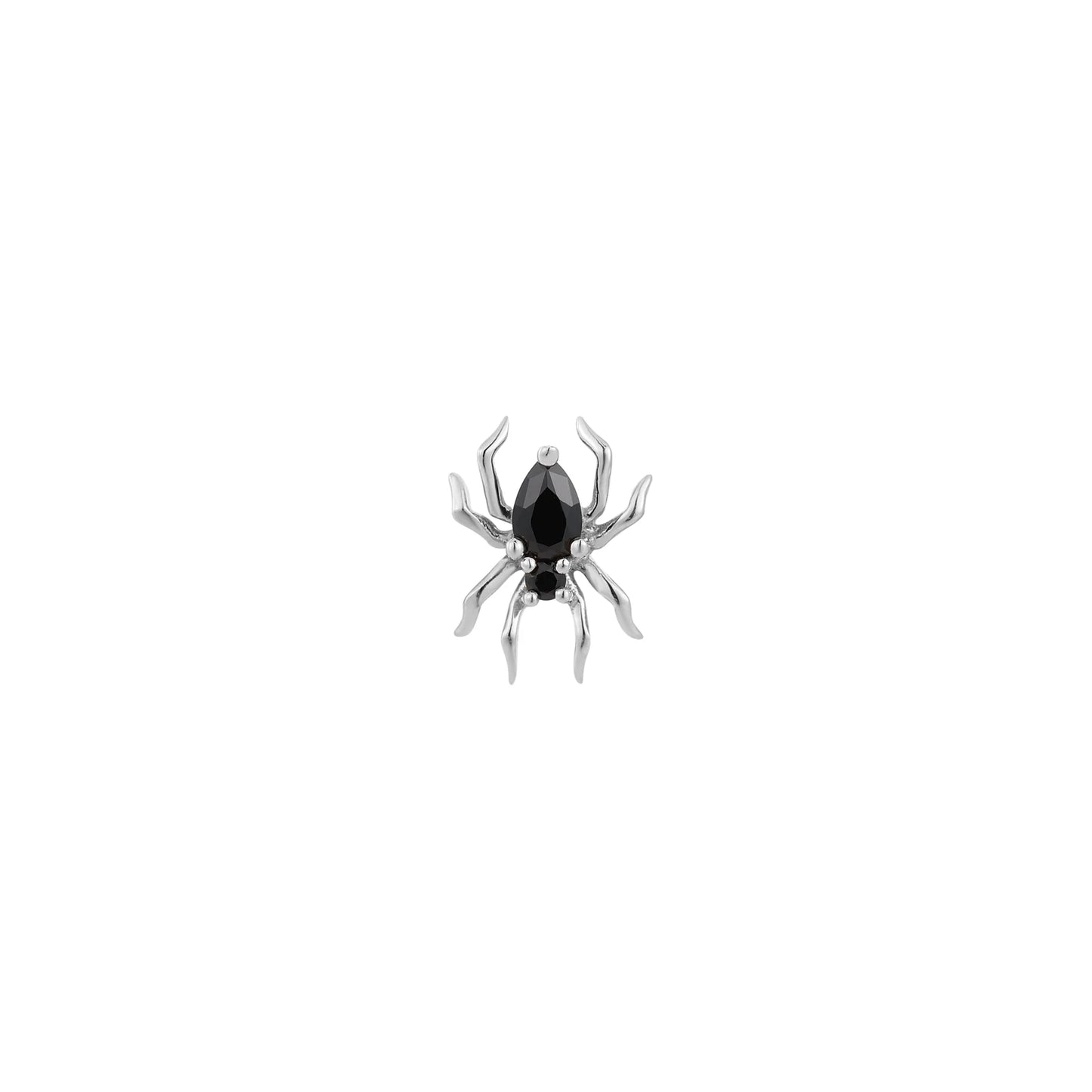 ARACHNE + BLACK SPINEL - THREADLESS END *PRE-ORDER* Buddha Jewelry