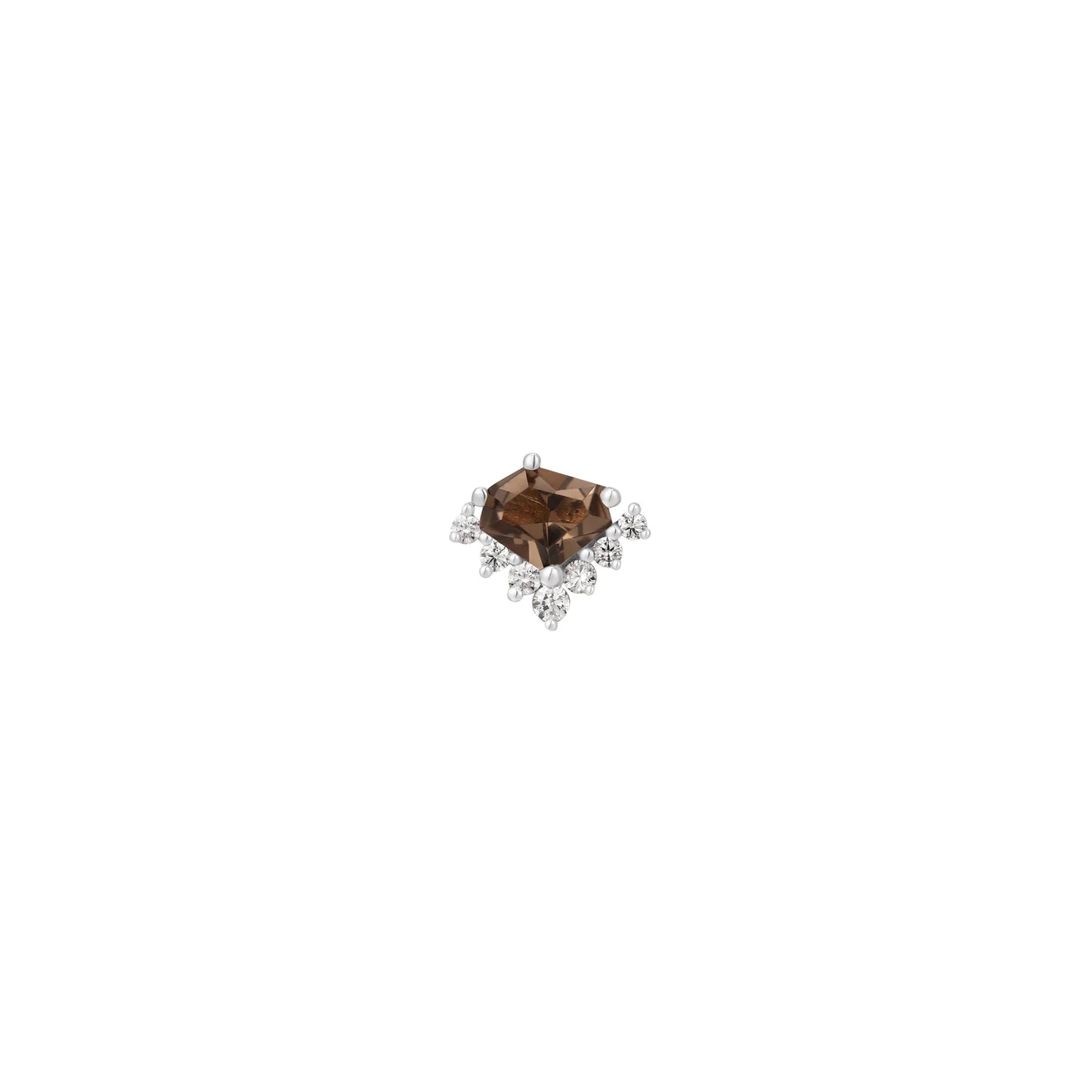 BONES + HONEY + SMOKY QUARTZ - THREADLESS END *PRE-ORDER* Buddha Jewelry
