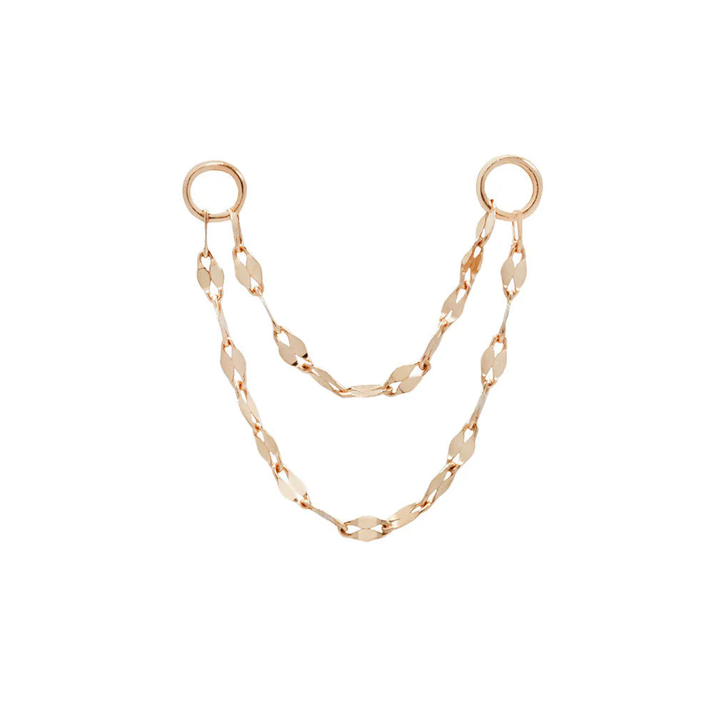DOUBLE TILE CHAIN - CHAIN *PRE-ORDER* Buddha Jewelry