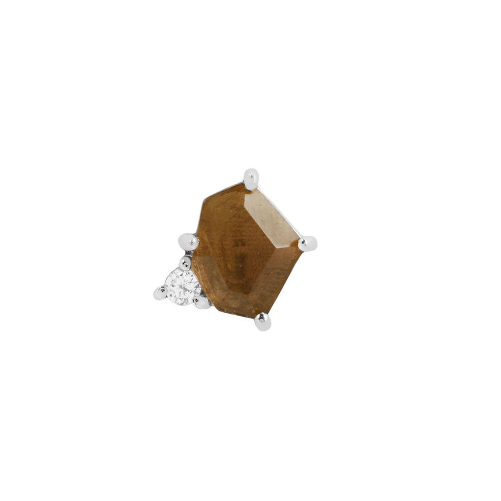 ELICIT + SMOKY QUARTZ - THREADLESS END *PRE-ORDER* Buddha Jewelry