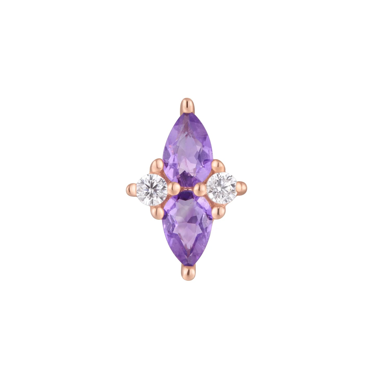 ETHEREAL + AMETHYST - THREADLESS END *PRE-ORDER* Buddha Jewelry