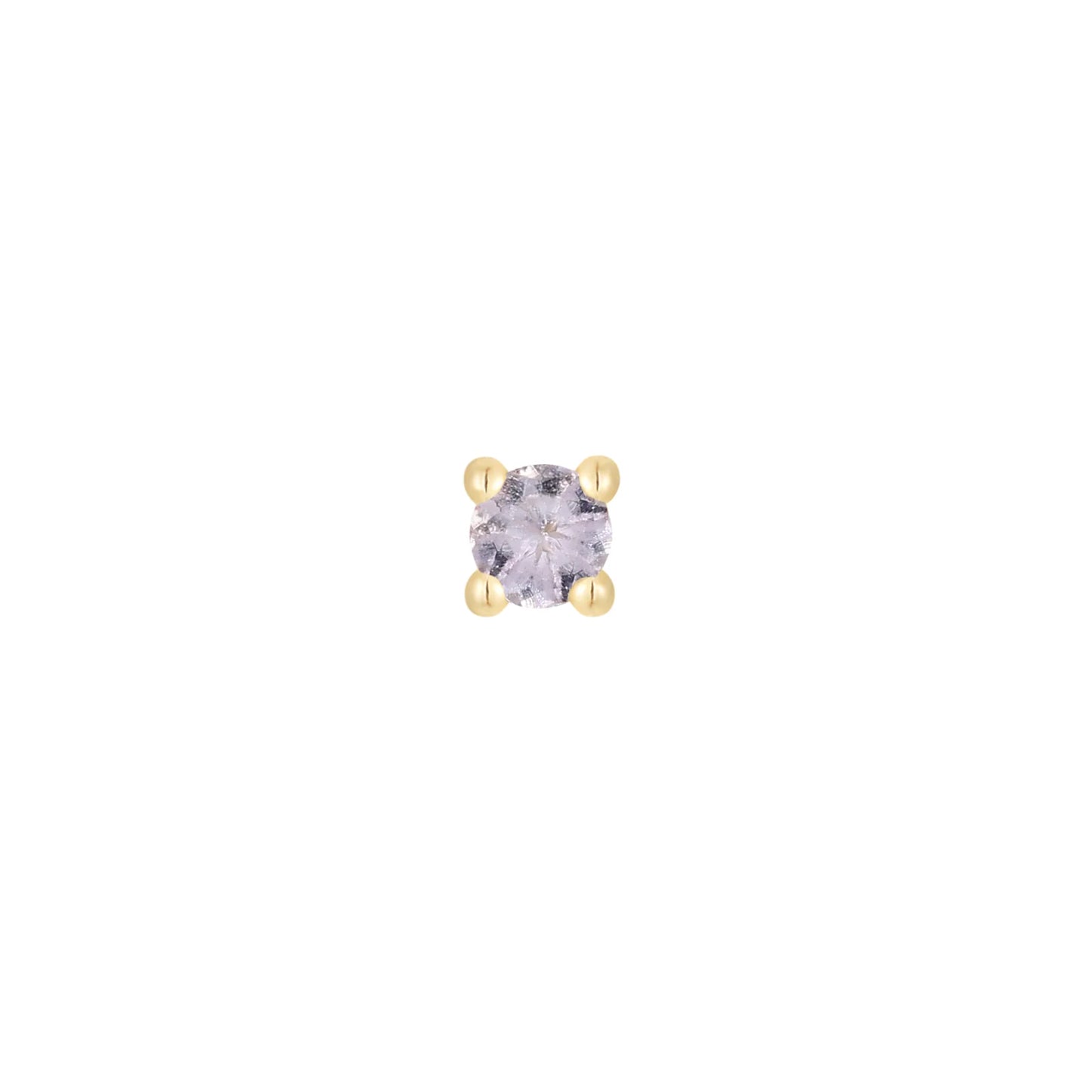 TANZANITE PRONG - THREADLESS END *PRE-ORDER* Buddha Jewelry