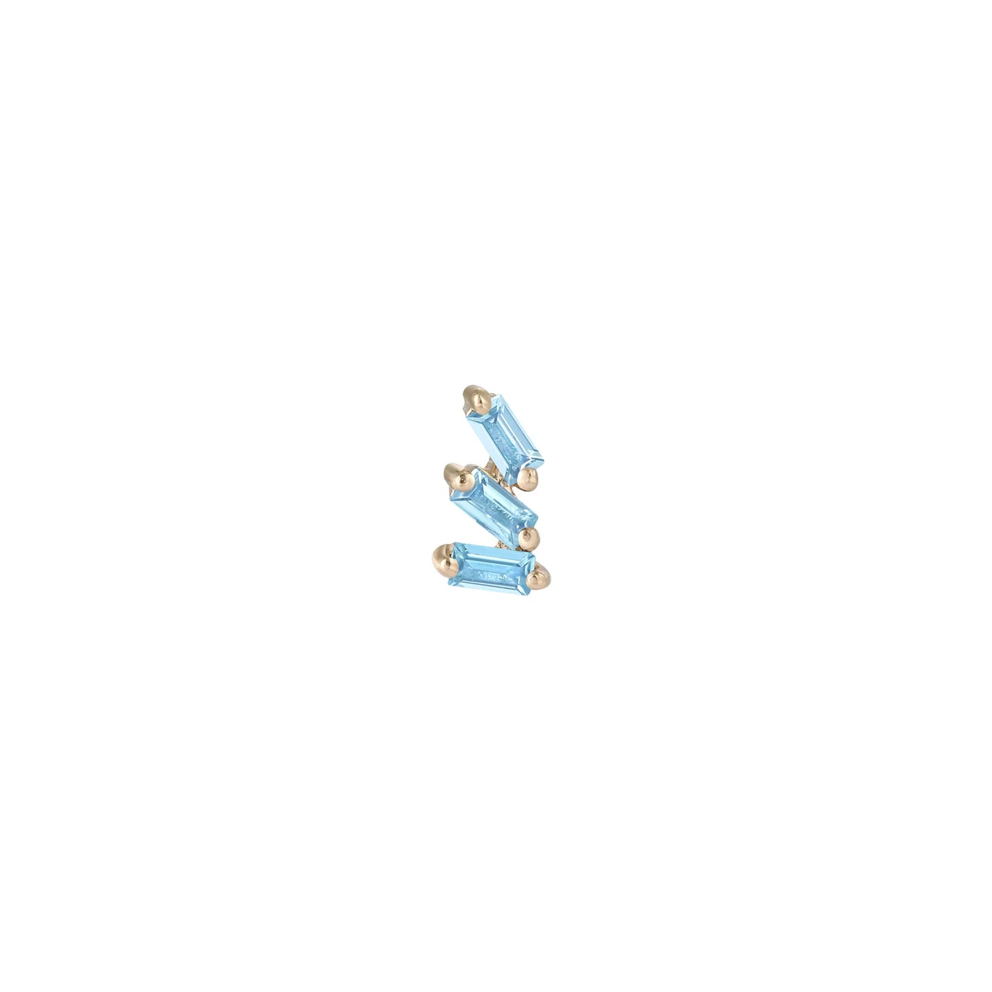 STAXX + LONDON BLUE TOPAZ - THREADLESS END *PRE-ORDER* Buddha Jewelry