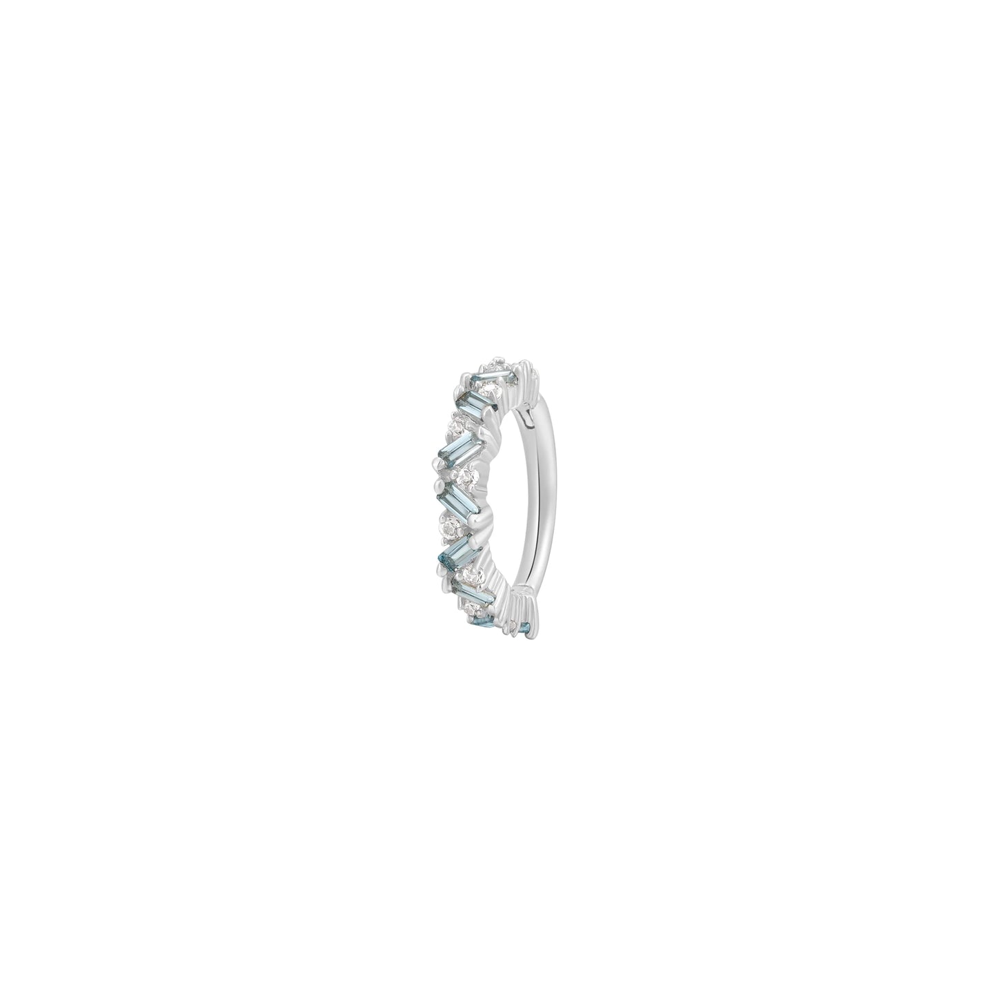 LAGUNA + LONDON BLUE TOPAZ - CLICKER RING *PRE-ORDER* Buddha Jewelry