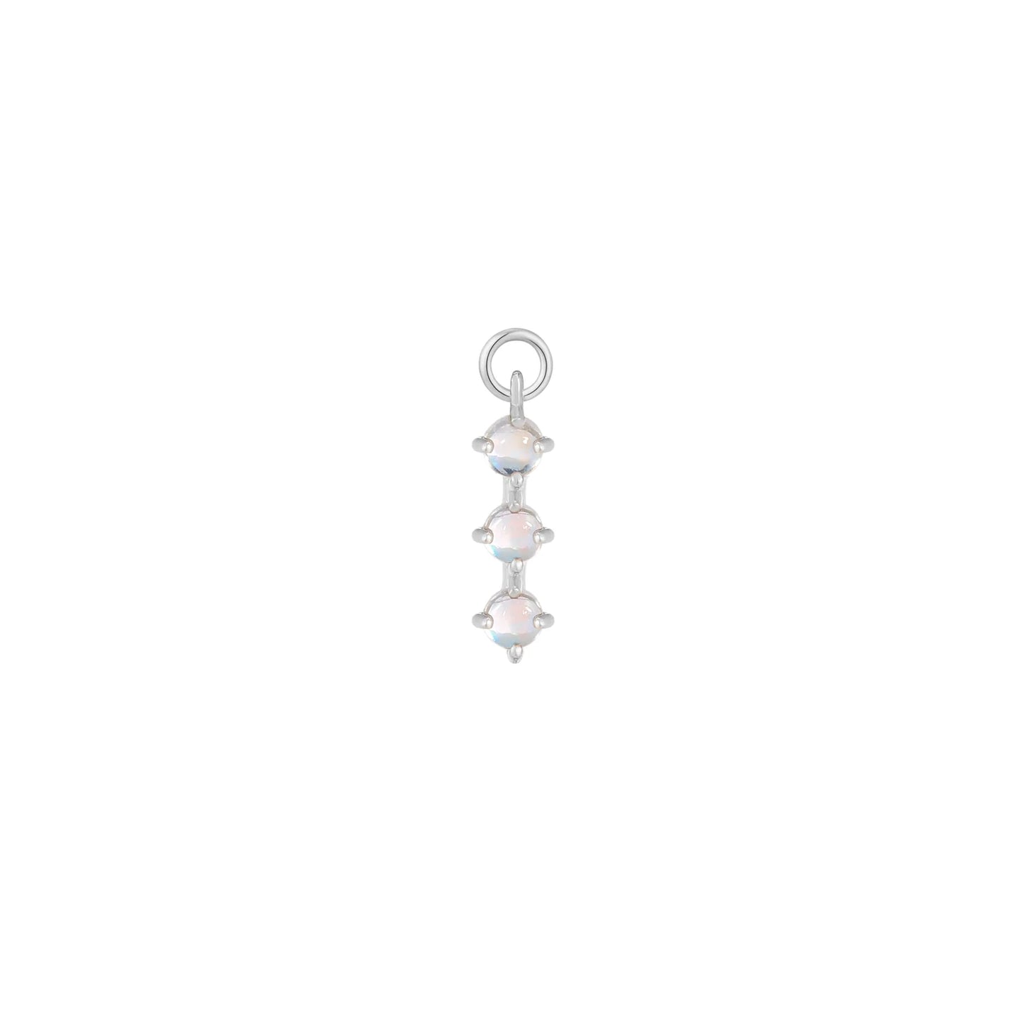 XOXO + RAINBOW MOONSTONE - CHARM *PRE-ORDER* Buddha Jewelry