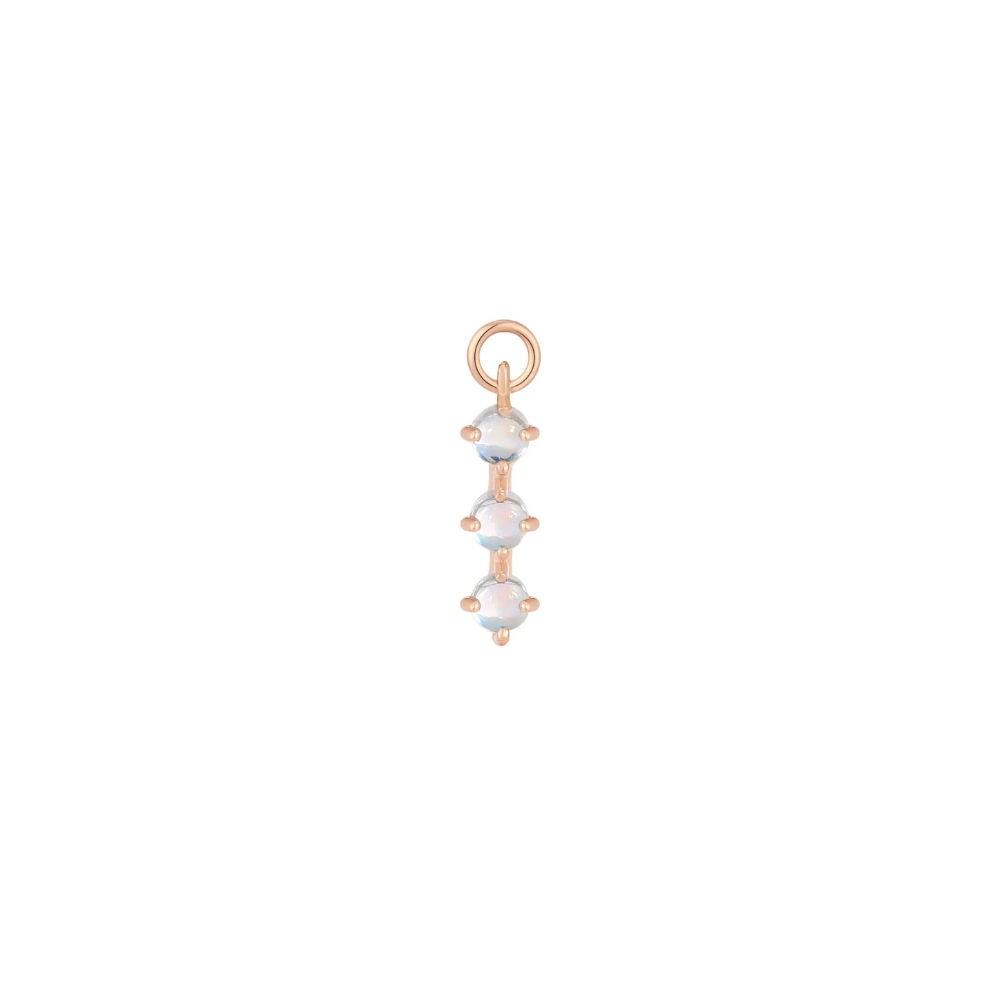 XOXO + RAINBOW MOONSTONE - CHARM *PRE-ORDER* Buddha Jewelry