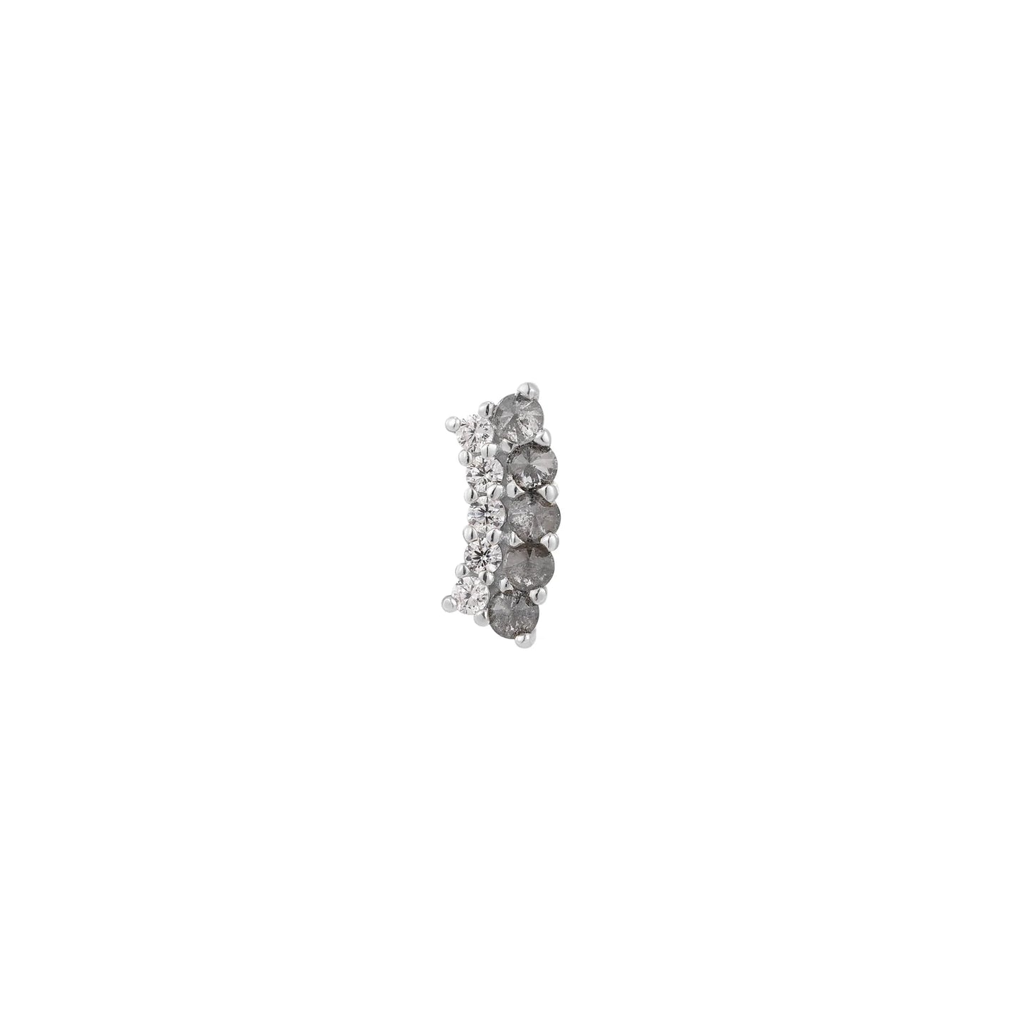 WHISPER + SHOUT + GREY DIAMOND - THREADLESS END *PRE-ORDER* Buddha Jewelry