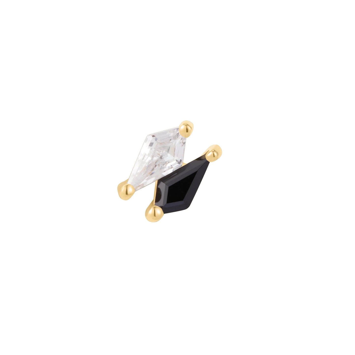 ALIGN + BLACL SPINEL - THREADLESS END *PRE-ORDER* Buddha Jewelry