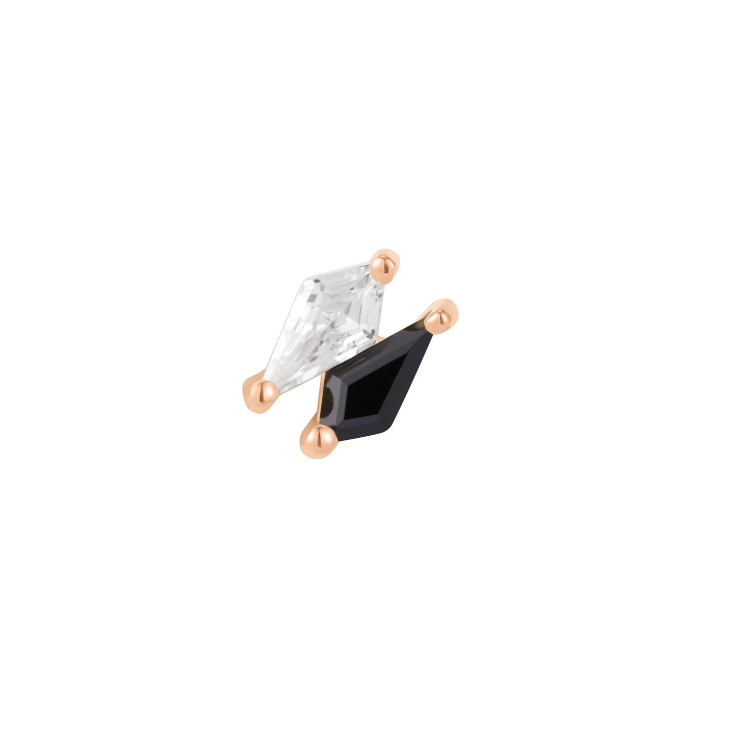 ALIGN + BLACL SPINEL - THREADLESS END *PRE-ORDER* Buddha Jewelry
