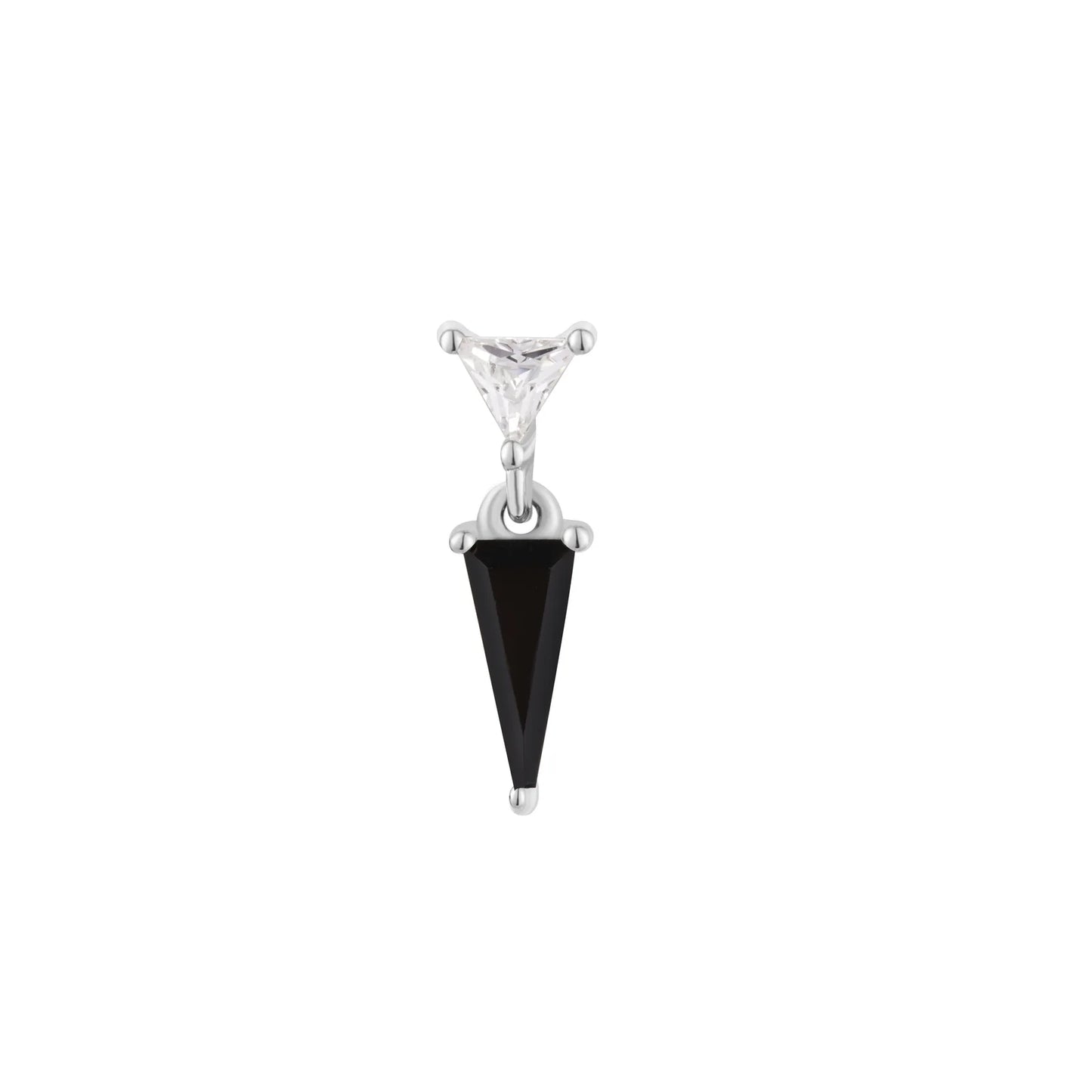 DARING + BLACK SPINEL - THREADLESS END *PRE-ORDER* Buddha Jewelry
