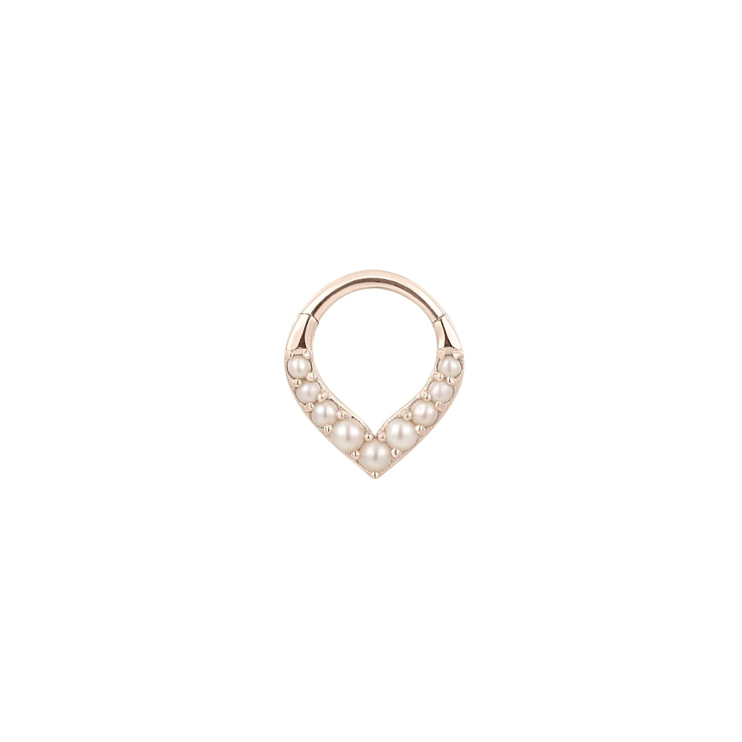 RISE + SHINE + PEARL - CLICKER RING *PRE-ORDER* Buddha Jewelry