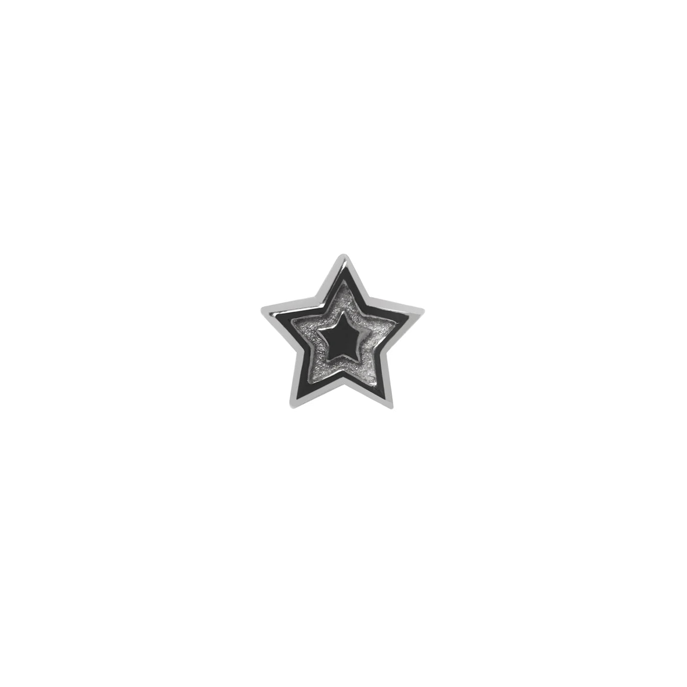 STARSTRUCK + RHODIUM - THREADLESS END *PRE-ORDER* Buddha Jewelry