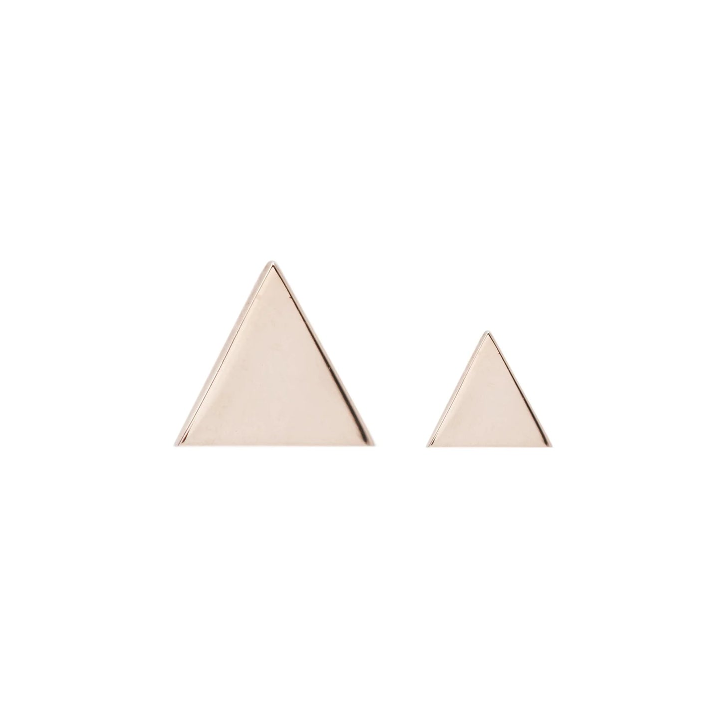 SOLID TRIANGLE - THREADLESS END *PRE-ORDER* Buddha Jewelry