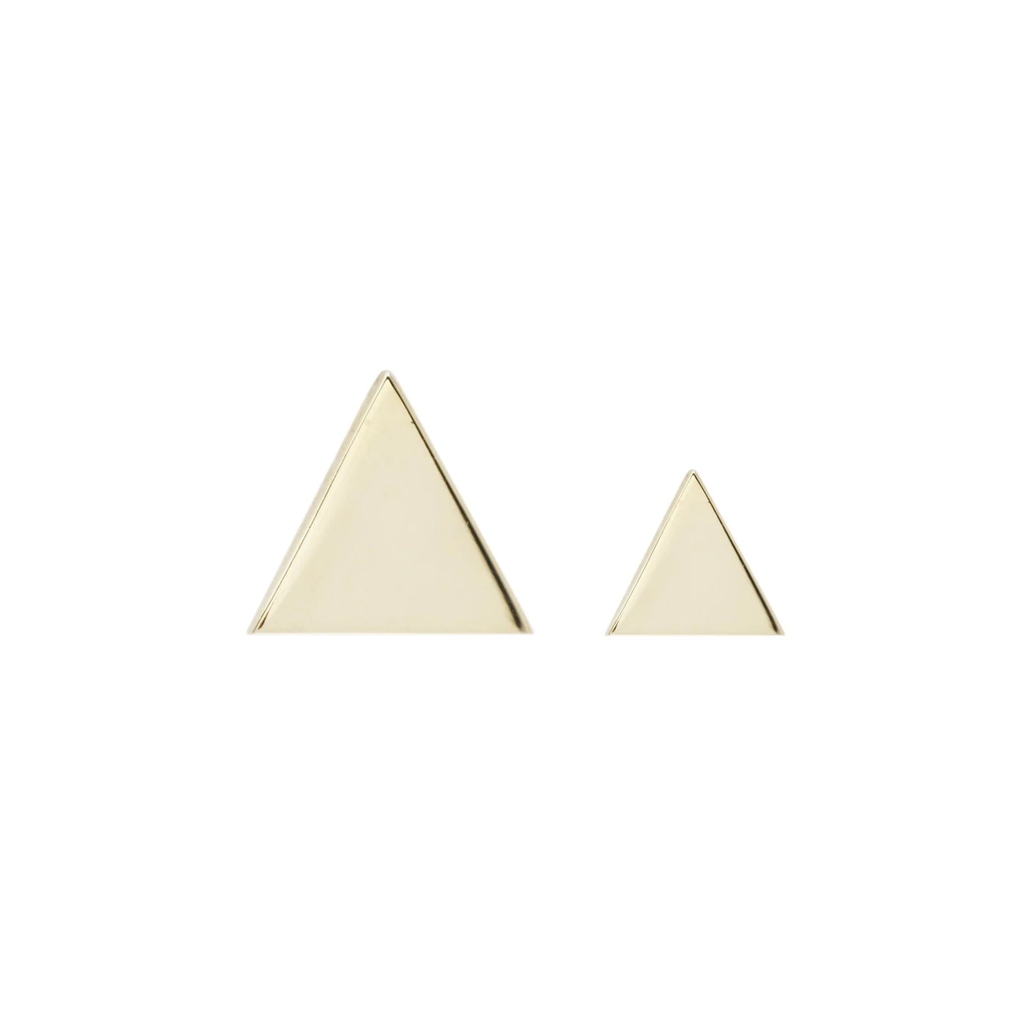 SOLID TRIANGLE - THREADLESS END *PRE-ORDER* Buddha Jewelry