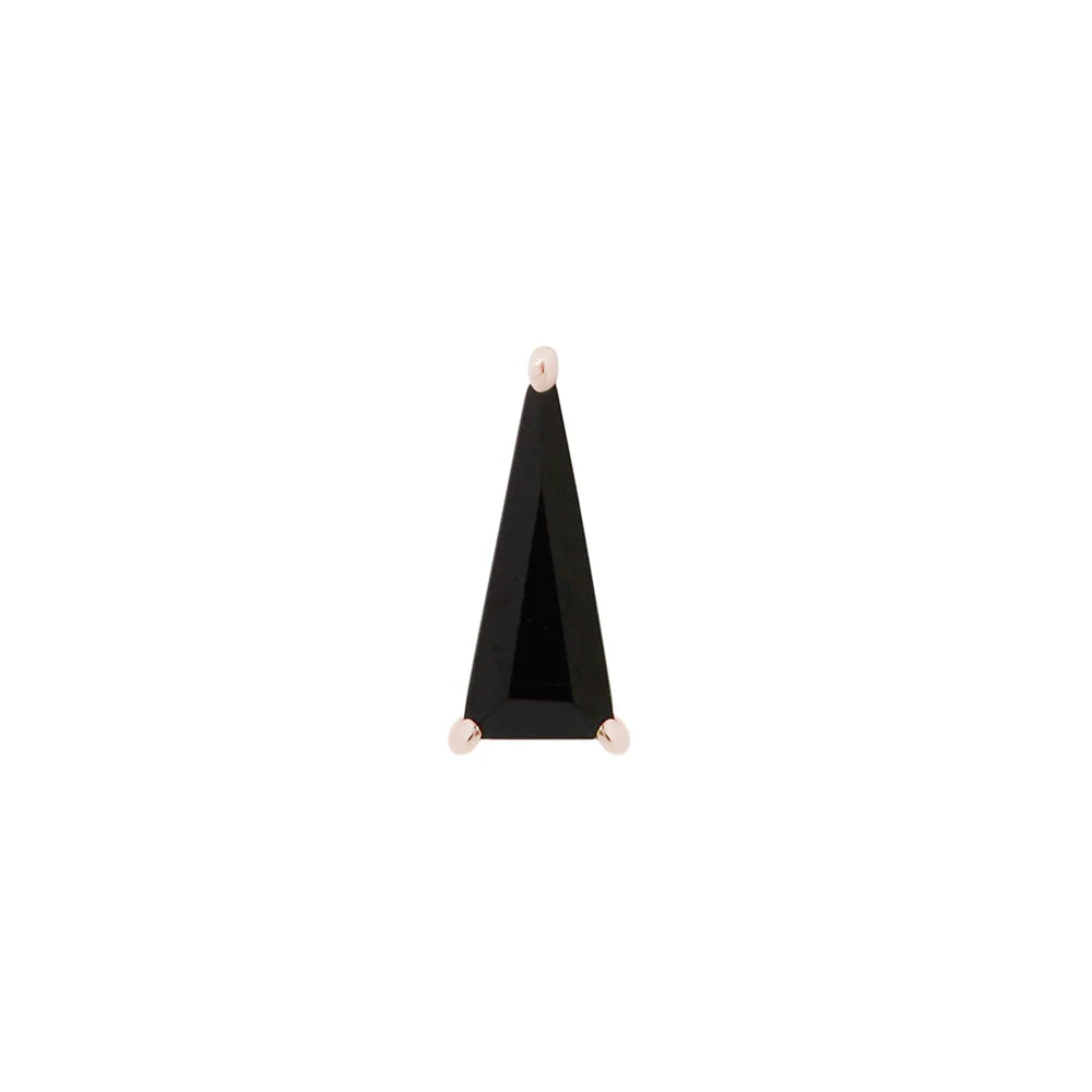 VELA + BLACK SPINEL - THREADLESS END *PRE-ORDER* Buddha Jewelry