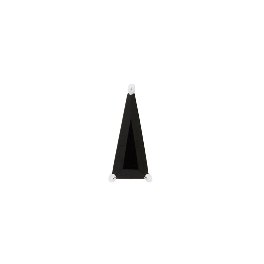 VELA + BLACK SPINEL - THREADLESS END *PRE-ORDER* Buddha Jewelry