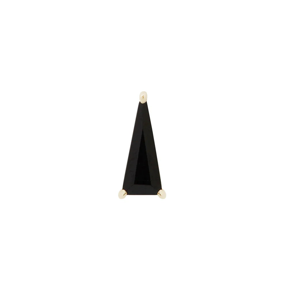VELA + BLACK SPINEL - THREADLESS END *PRE-ORDER* Buddha Jewelry