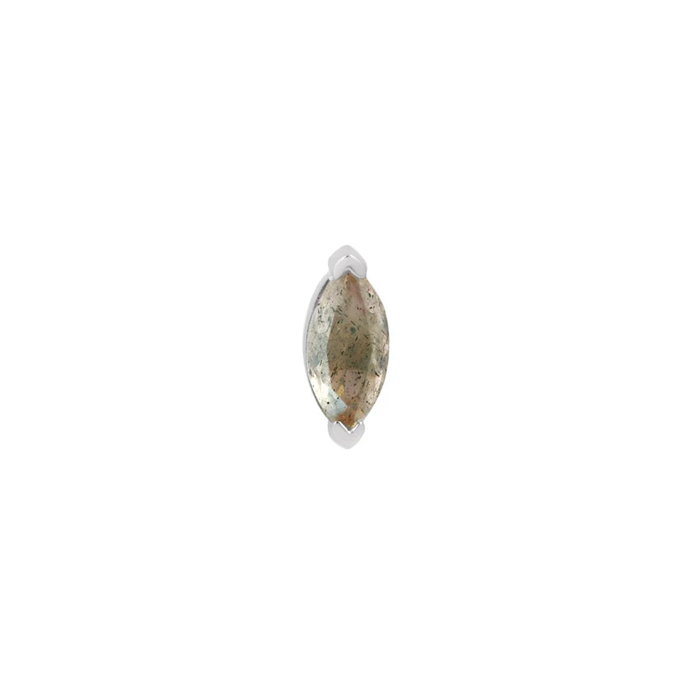 ZURI + LABRADORITE - THREADLESS END *PRE-ORDER* Buddha Jewelry