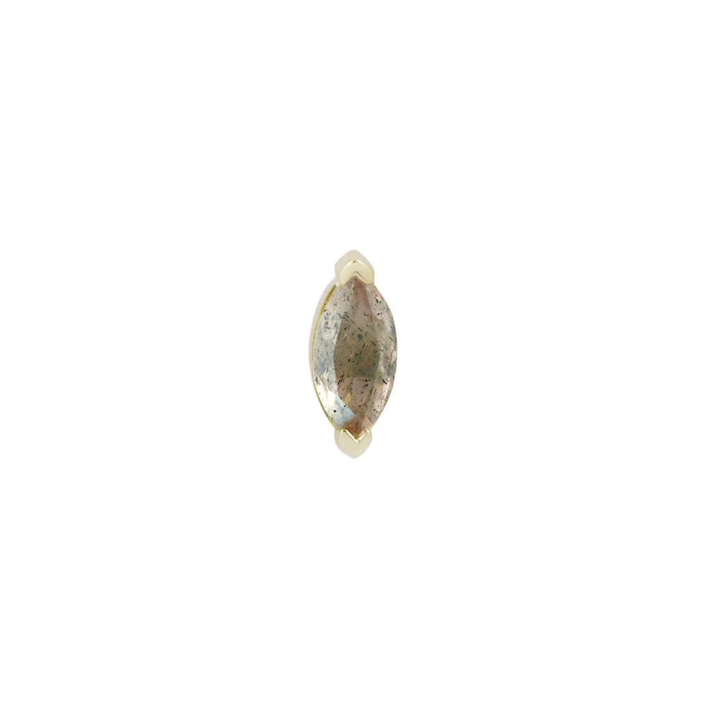 ZURI + LABRADORITE - THREADLESS END *PRE-ORDER* Buddha Jewelry