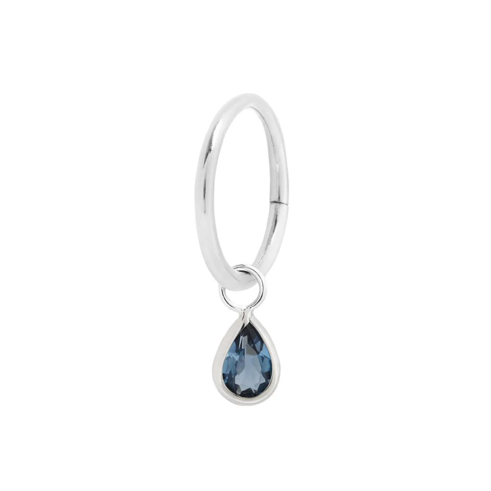 CONCORDE TEARDROP + LONDON BLUE - CHARM *PRE-ORDER* Buddha Jewelry