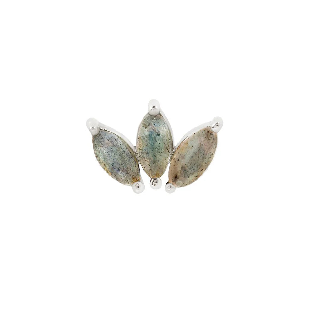MOET + LABRADORITE - THREADLESS END *PRE-ORDER* Buddha Jewelry