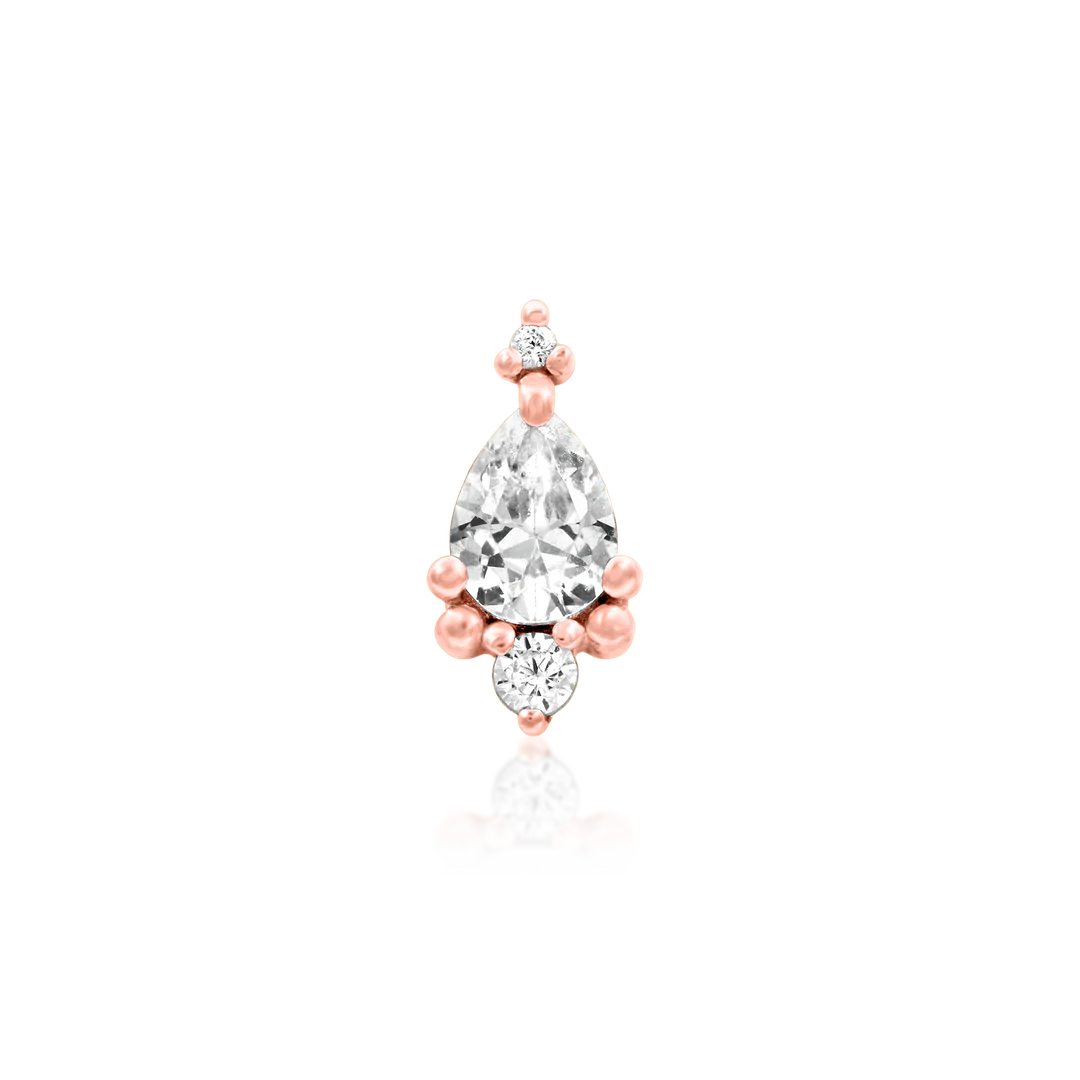 AMELIA - THREADLESS END *PRE-ORDER* Junipurr Jewelry