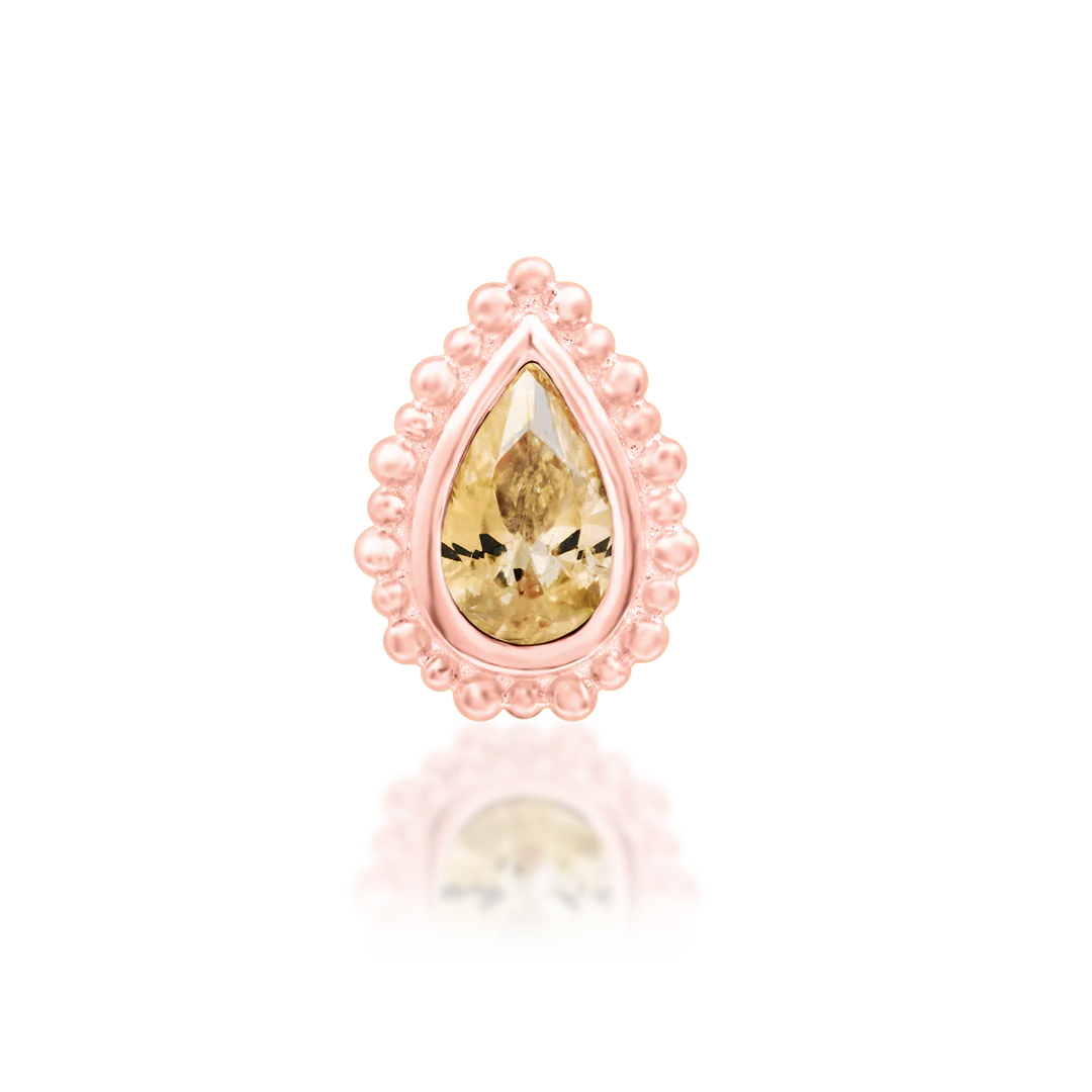AVANI + CHAMPAGNE - THREADLESS END *PRE-ORDER* Junipurr Jewelry