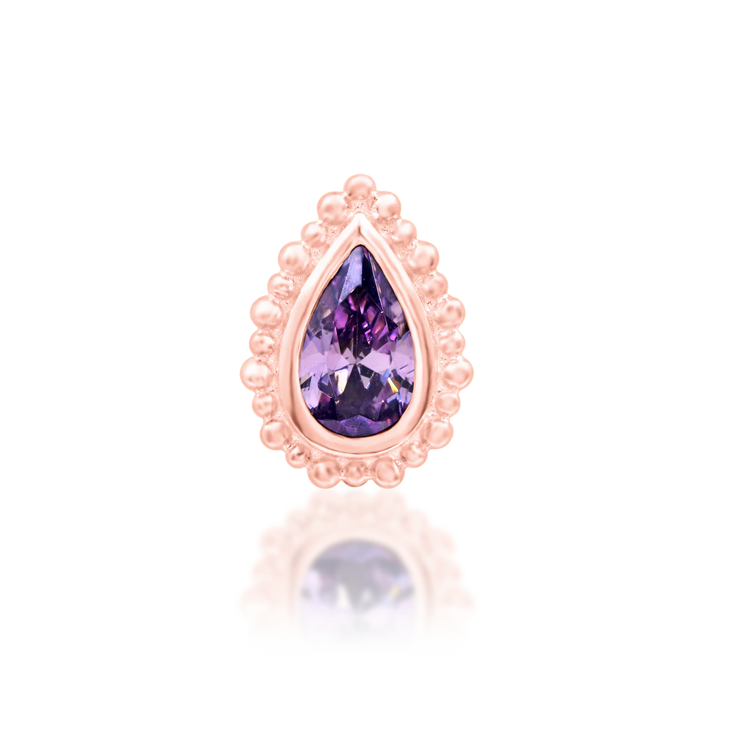 AVANI AMETHSYT - THREADLESS END *PRE-ORDER* Junipurr Jewelry