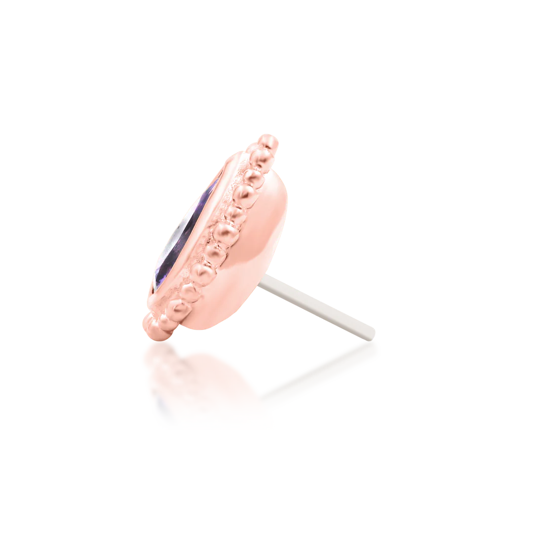 AVANI AMETHSYT - THREADLESS END *PRE-ORDER* Junipurr Jewelry