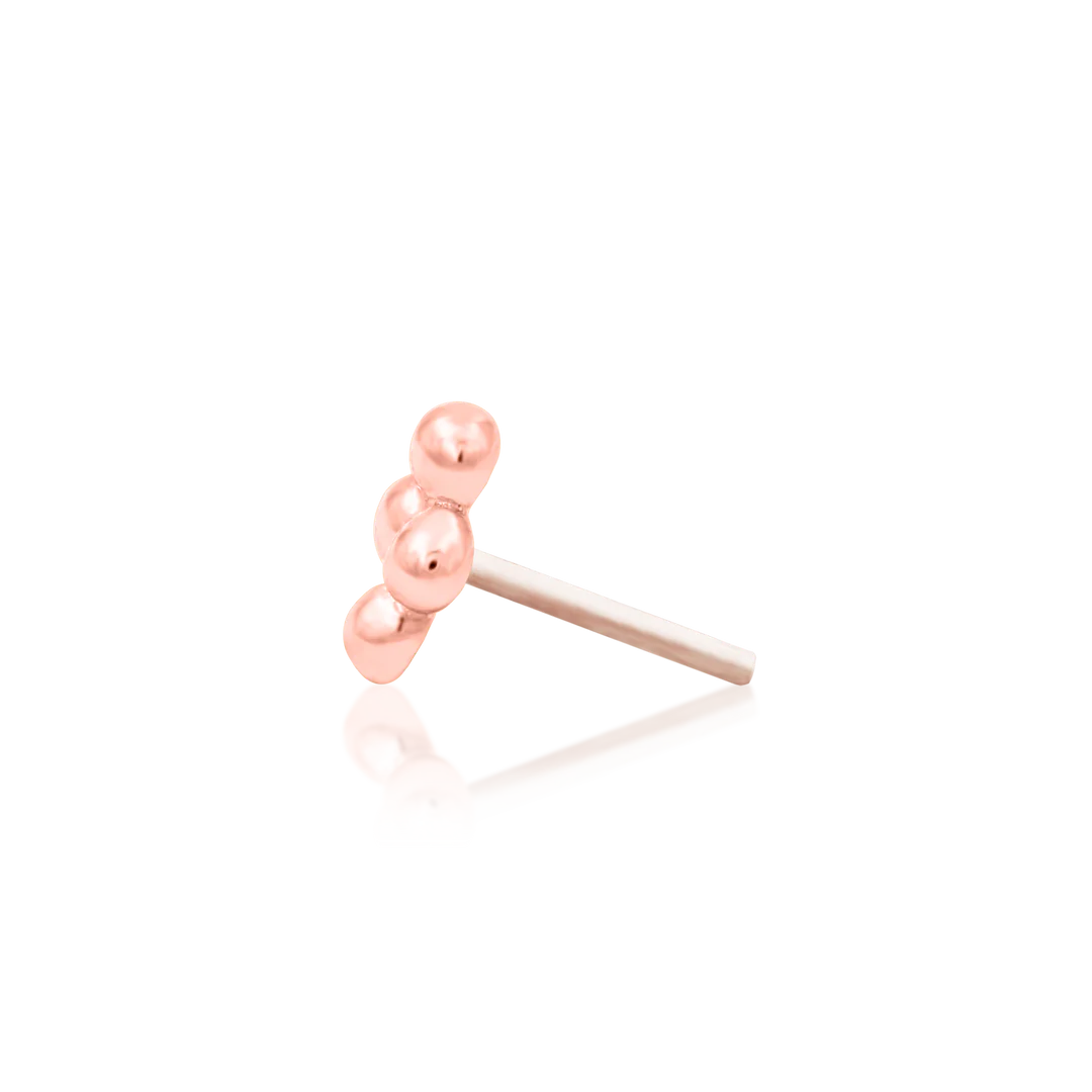 BEADED DIAMOND - THREADLESS END *PRE-ORDER* Junipurr Jewelry