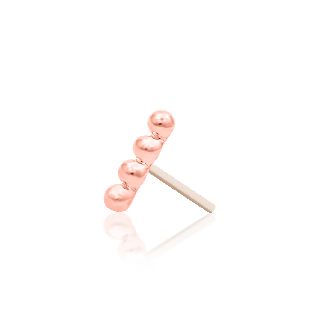 BEADS OF 4 - THREADLESS END *PRE-ORDER* Junipurr Jewelry