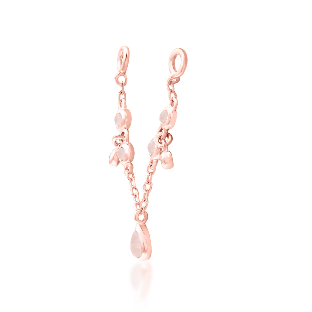 BELLAROSE + ROSE QUARTZ - CHAIN *PRE-ORDER* Junipurr Jewelry