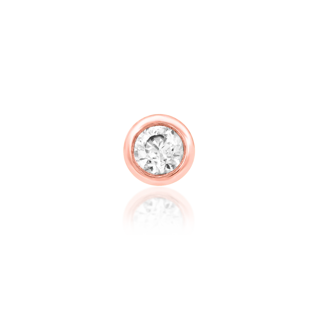 BEZEL CZ - THREADLESS END *PRE-ORDER* Junipurr Jewelry