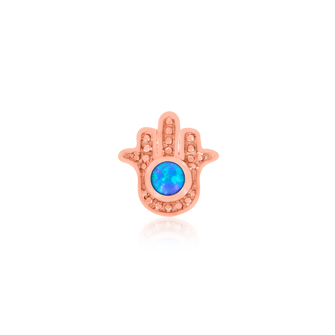 BLUE HAMSA - THREADLESS END *PRE-ORDER* Junipurr Jewelry