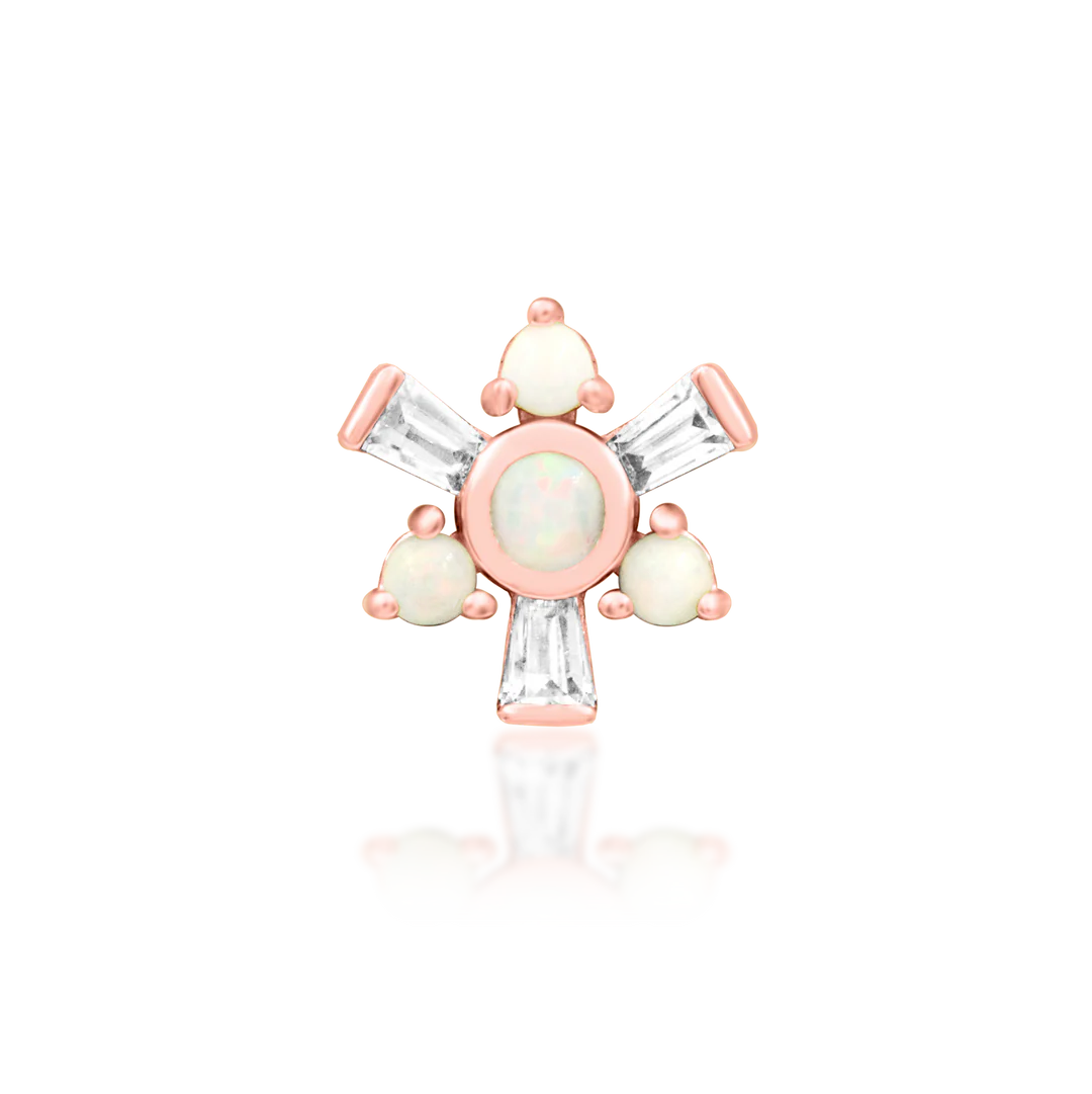 CAREY + OPAL - THREADLESS END *PRE-ORDER* Junipurr Jewelry