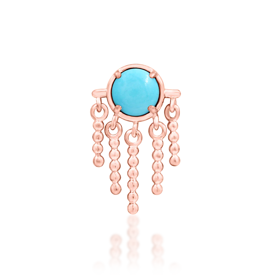 CEANNA + TURQUOISE - THREADLESS END *PRE-ORDER* Junipurr Jewelry