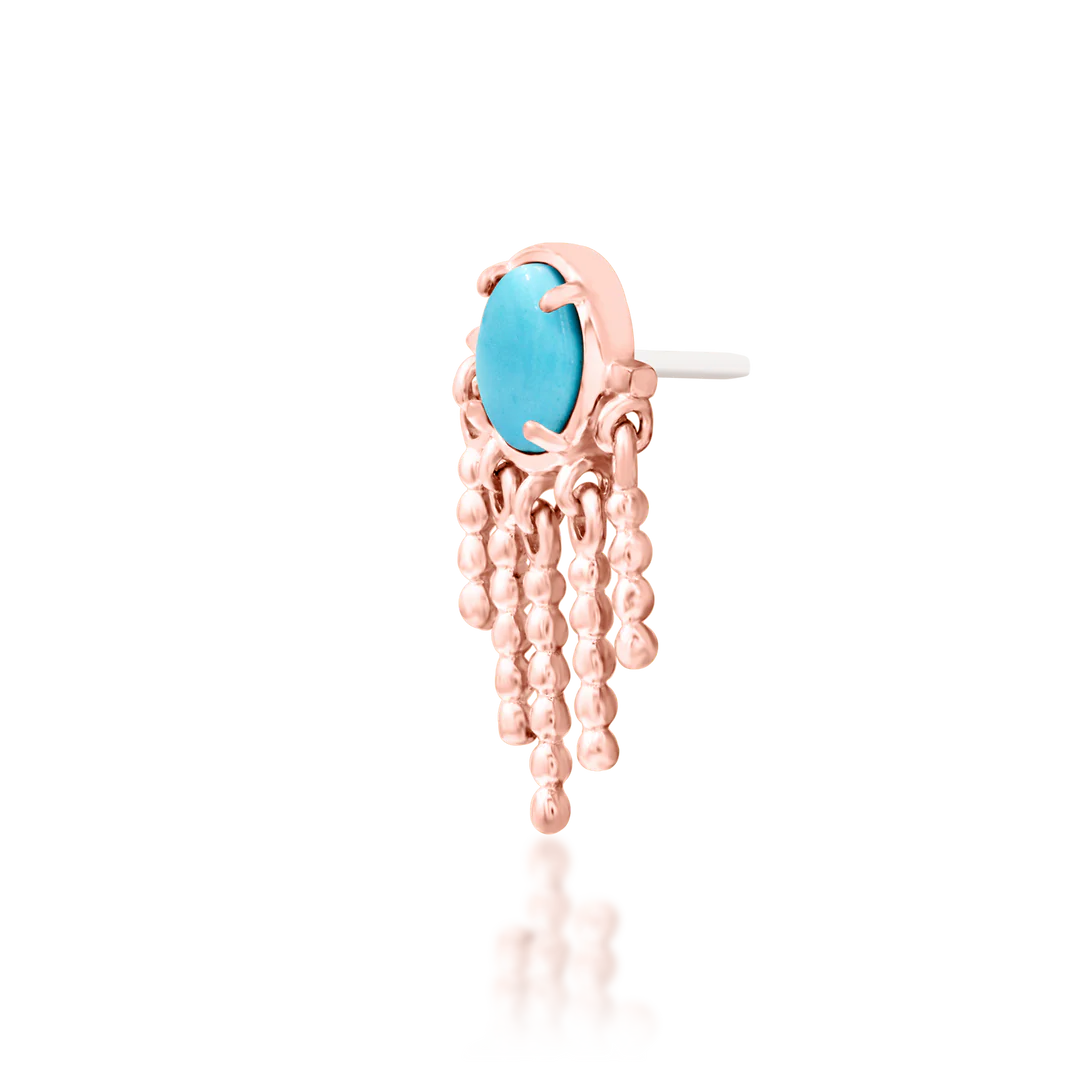 CEANNA + TURQUOISE - THREADLESS END *PRE-ORDER* Junipurr Jewelry