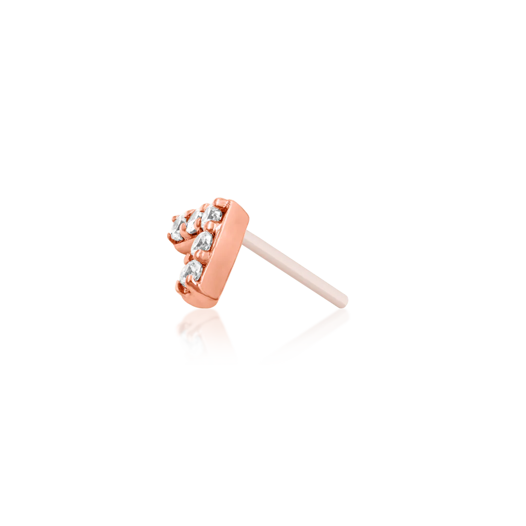 CHEVRON - THREADLESS END *PRE-ORDER* Junipurr Jewelry