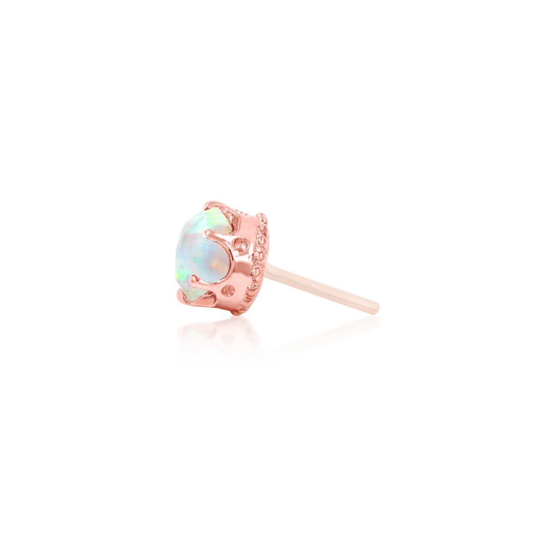 CROWN SET OPAL - THREADLESS END *PRE-ORDER* Junipurr Jewelry